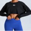 img_8404 Long Sleeve Crop Top