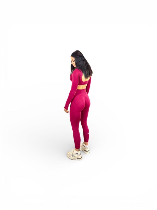 Peach Lift Seamless Set Fuchsia