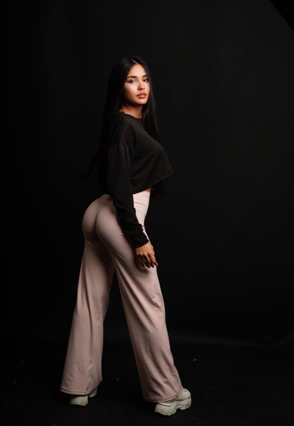 Pink Gangster Club Straight Pants