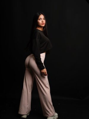 Pink Gangster Club Straight Pants