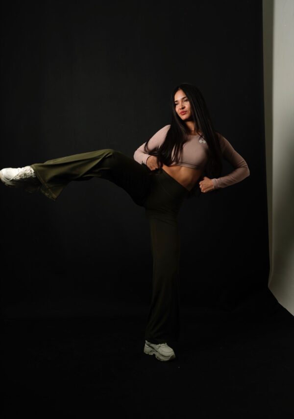 Basil Green Gangster Club Pants