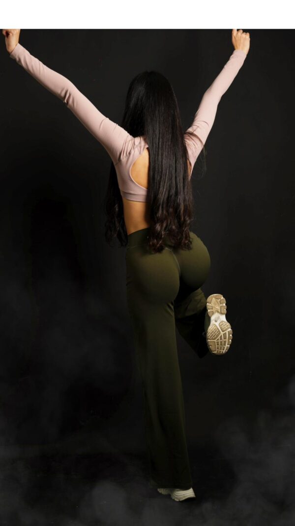 Basil Green Gangster Club Pants