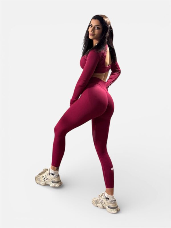 Peach Lift Seamless Set Fuchsia