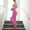 Peach Lift Pink Seamless Leggings