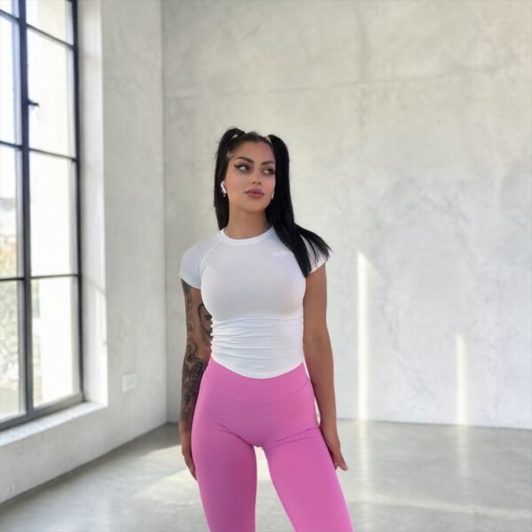 Tight White Gangster Club Top