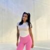 Tight White Gangster Club Top
