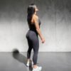 Peach Lift Black Leggings